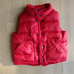 Baby Gap Boys red Vest size 3T